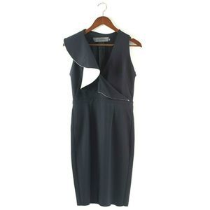 Greta Constantine Medium Black White Dress